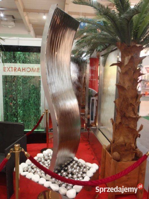 Ściana wodna fontanna Fala zwierciadło 180 Szczecin