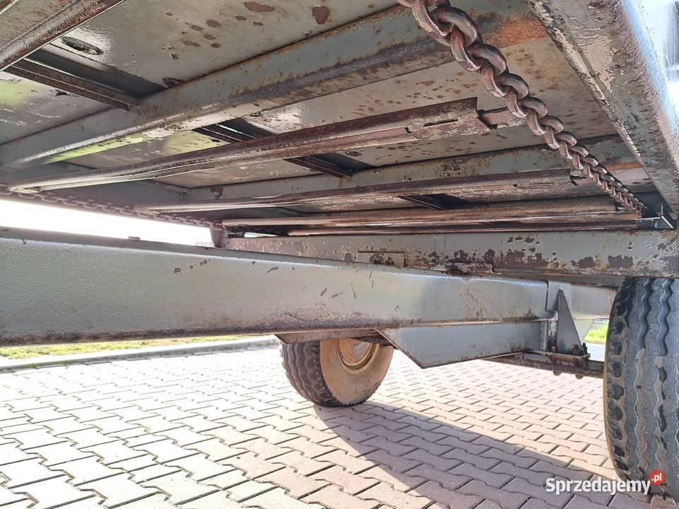 Rozrzutnik obornika jednoosiowy fabryczny nieuszkodzony