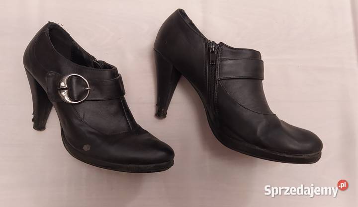 Botki damskie na obcasie rozmiar 38 inna Hajnówka