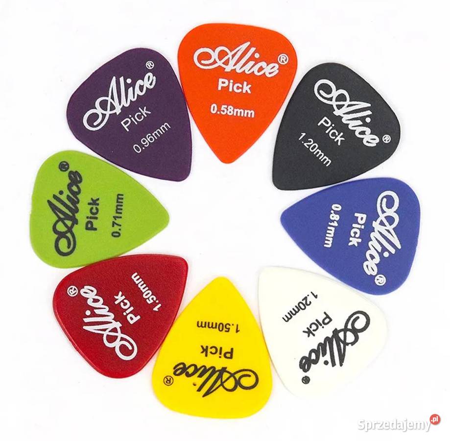 10 sztuk kostki gitarowe do grania Ukulele Alice Płock