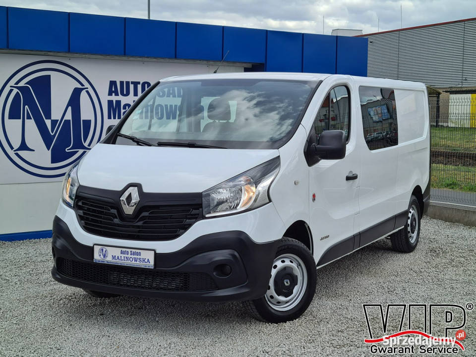 Renault Trafic Brygadówka 6Osób Klimatyzacja Wągrowiec
