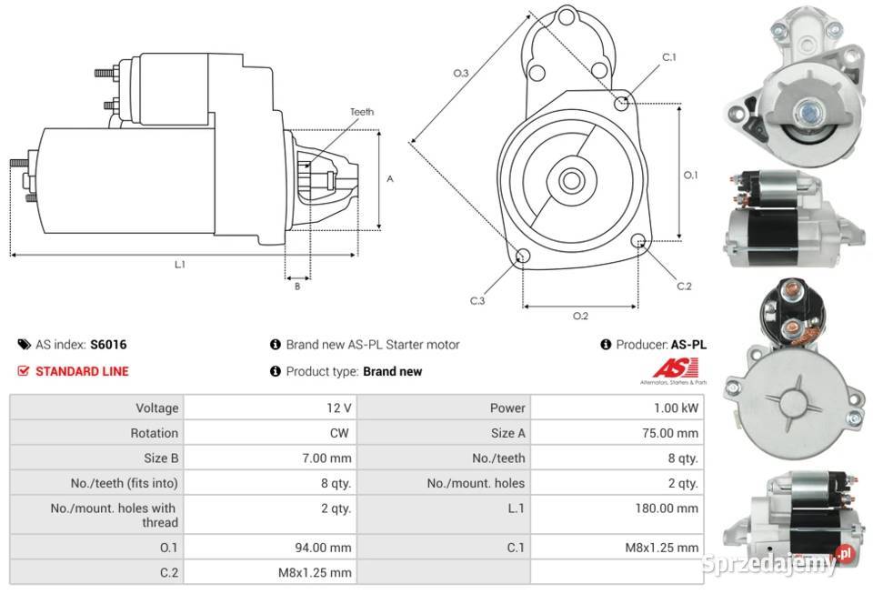 Rozrusznik Daewoo Matiz Tico Szczecin sprzedam