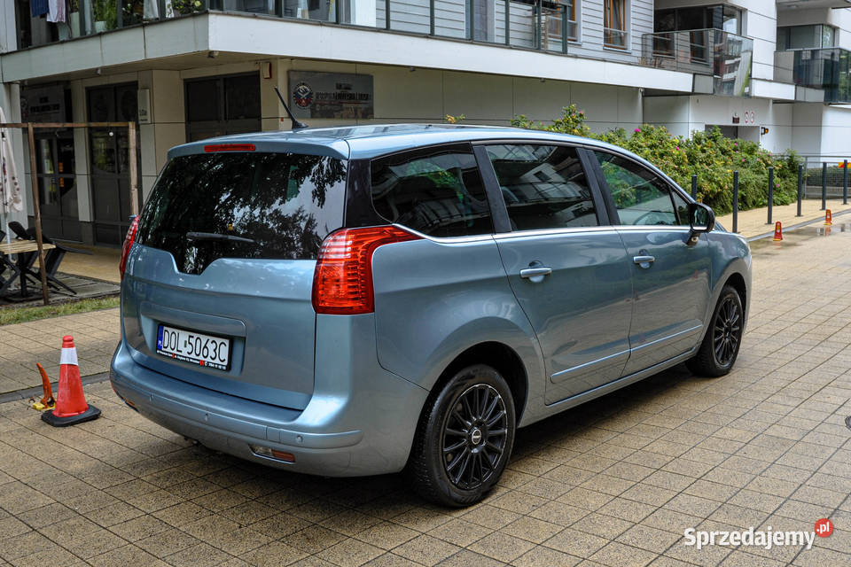 Peugeot 5008 Bezwypadkowy Panorama manualna dolnośląskie Wrocław