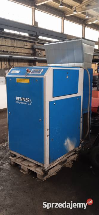 Sprężarka śrubowa RENNER RS 37 Silnik 37 kW 959 łódzkie