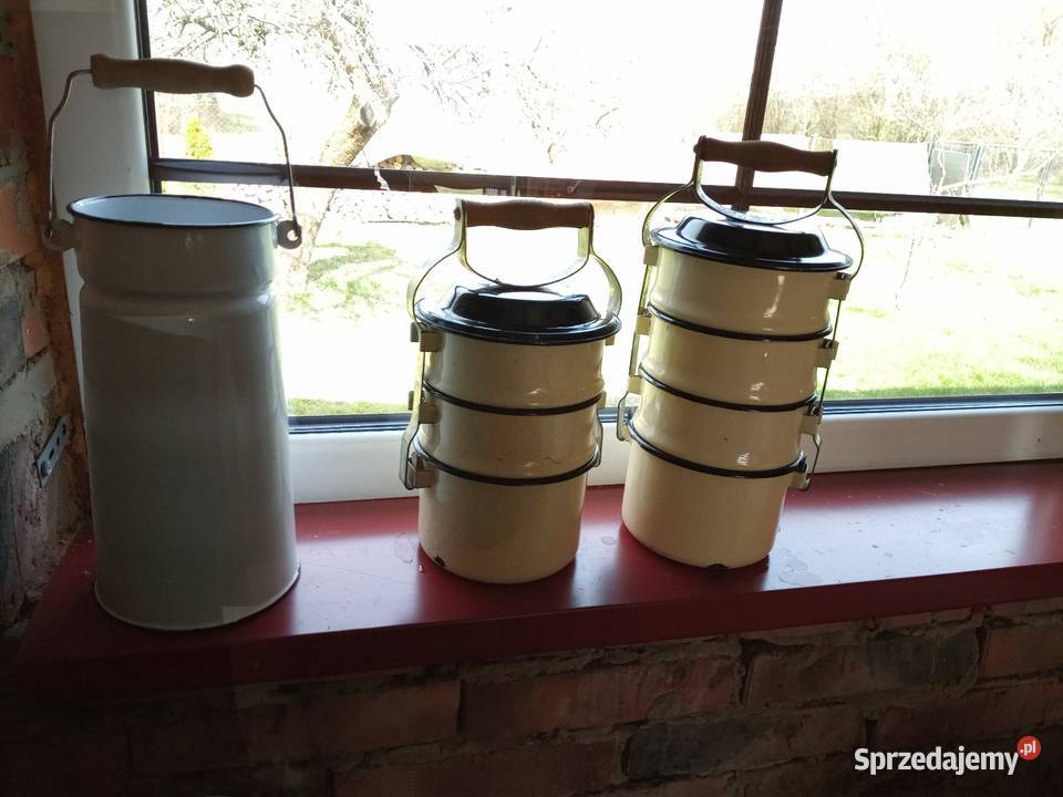 Kanka emaliowana prl Stalowa Wola