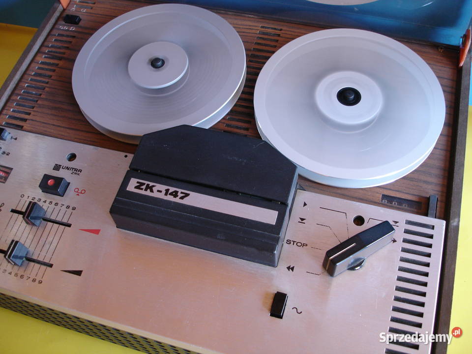 Magnetofon szpulowy UNITRA ZK147 Audio Zielona Góra