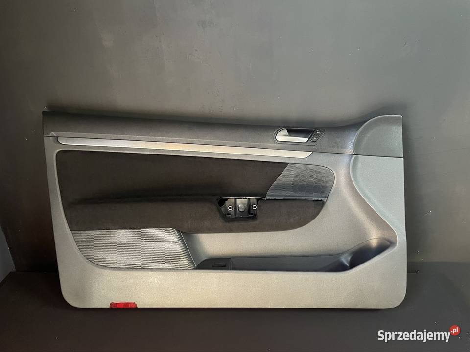Boczki drzwi golf 5 3 drzwi czarna alcantara Częstochowa sprzedam
