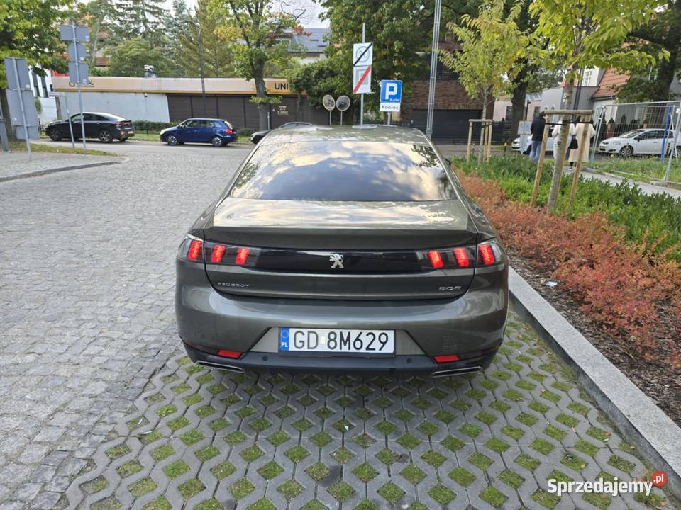Peugeot 508 II bezwypadkowy z nową jednostką isofix Gdańsk