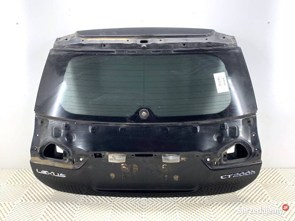 KLAPA TYŁ LEXUS CT Hatchback Obsidian Black