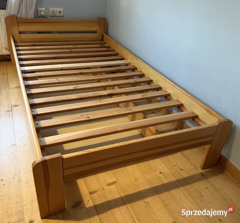 Łóżko drewniane 100x200 z szufladą Łóżka Lublin