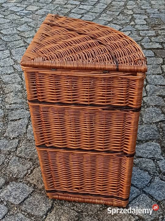 kosz wiklinowy narożny Wrocław