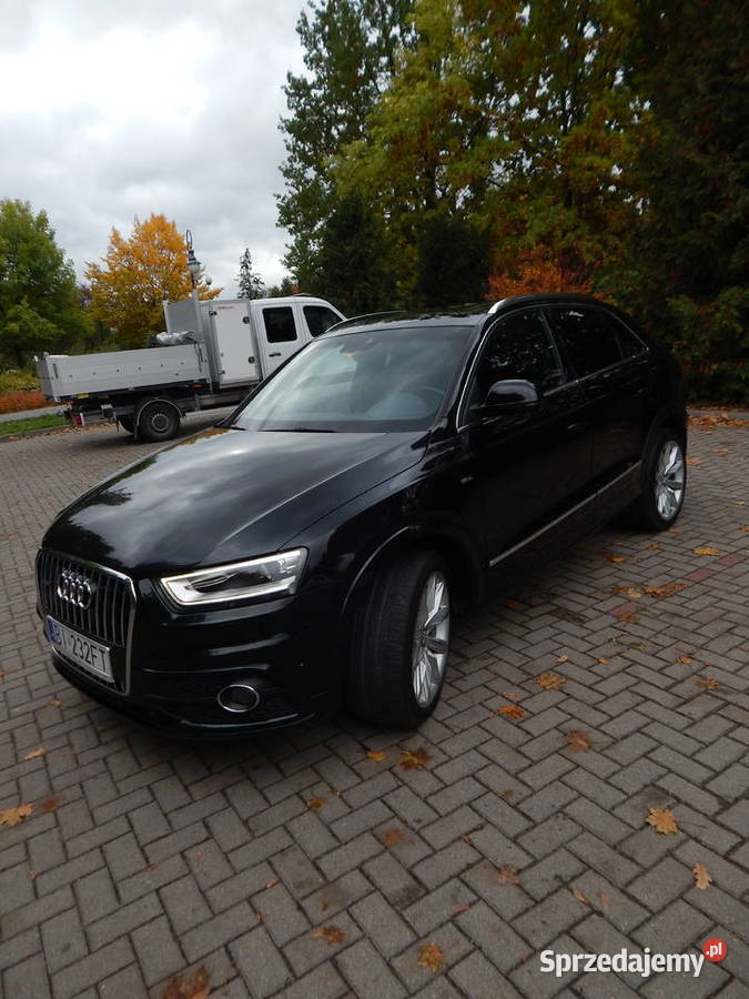 Audi Q3 20 TFSI S LINE QUATTRO 210 STronic aluminiowe felgi Białystok sprzedam