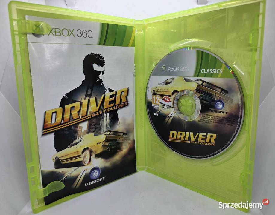 Gra Driver San Francisco Xbox 360 warmińsko-mazurskie Elbląg