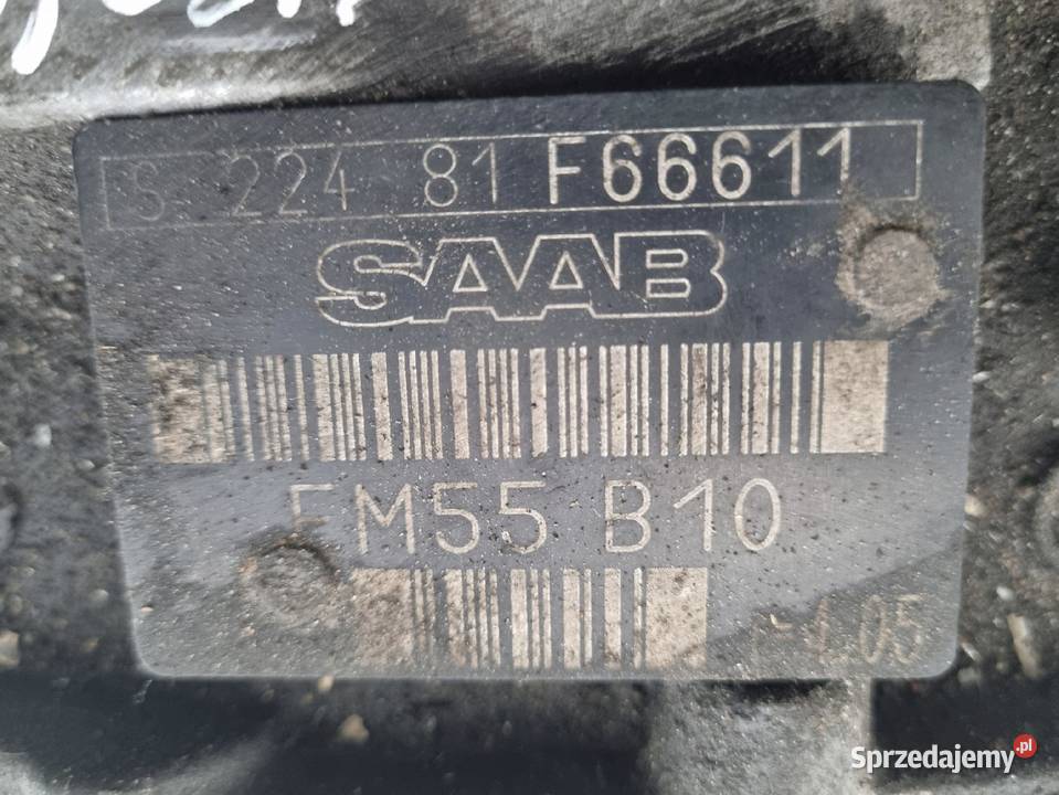 SKRZYNIA BIEGÓW Saab 93 93 II 20 T Turbo osobowe
