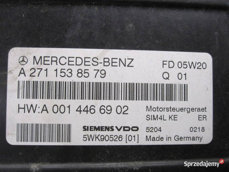 MERCEDES BENZ komputer sterownik silnika świętokrzyskie Kielce