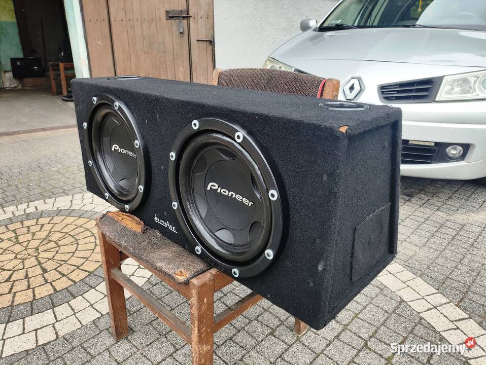 Skrzynia bassowa basowa tuba subwoofer dual 2x