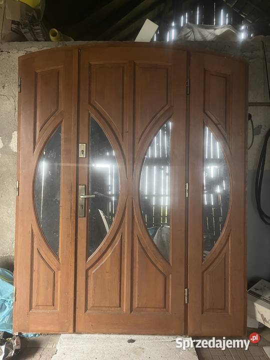 Drzwi wejściowe dębowe Strzyżów
