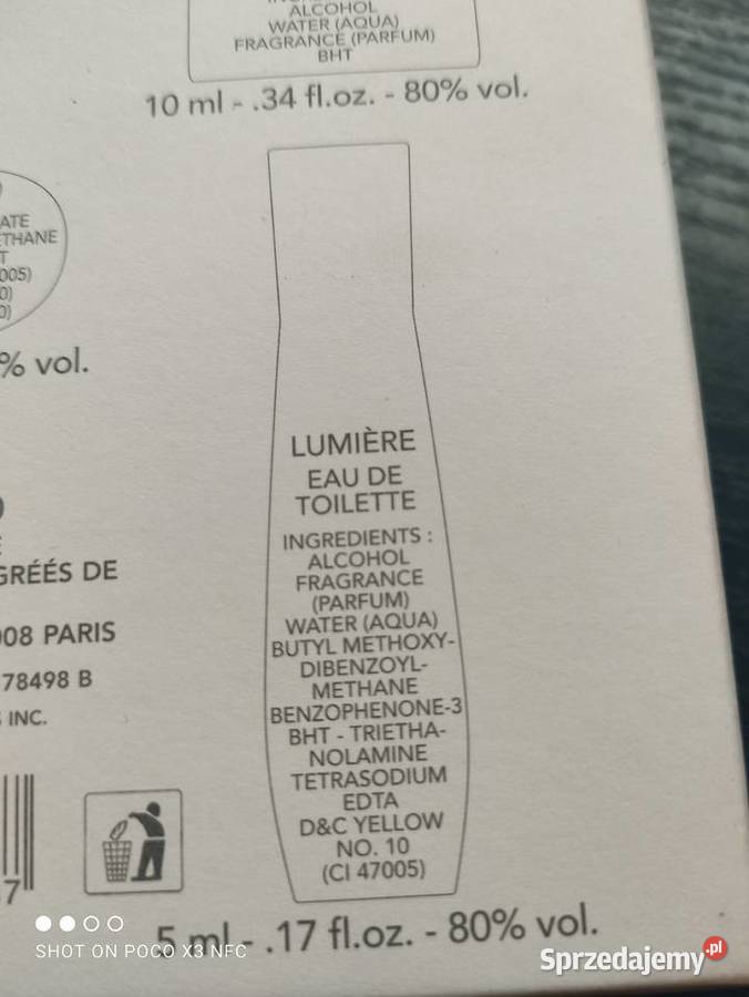 Perfumy ROCHAS unikatowy zestaw 5 oryginalnych