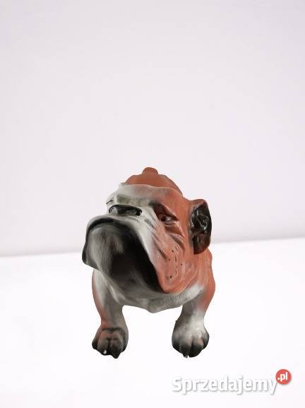Figura Dekoracja Buldog Prawdziwy Duży Wrocław