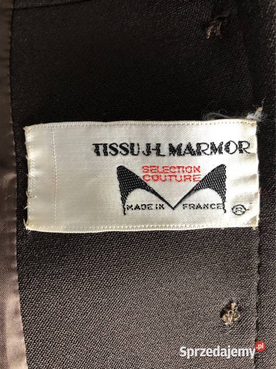 Płaszcz zimowy damski zamszowy TISSU France czarny Kołobrzeg