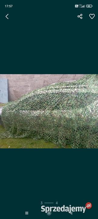 siatka maskująca 14 na 10m nowa Częstochowa