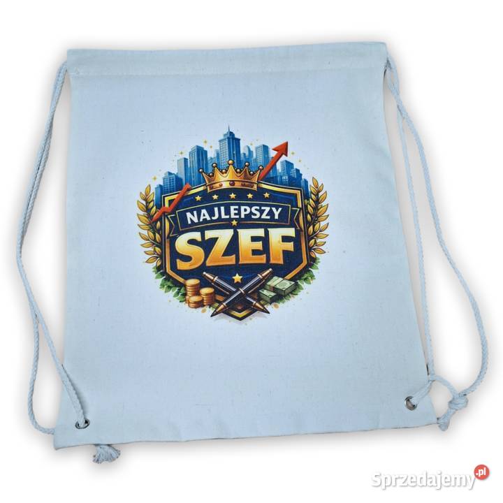 Worek sportowy z nadrukiem personalizowanym A4 Dębna