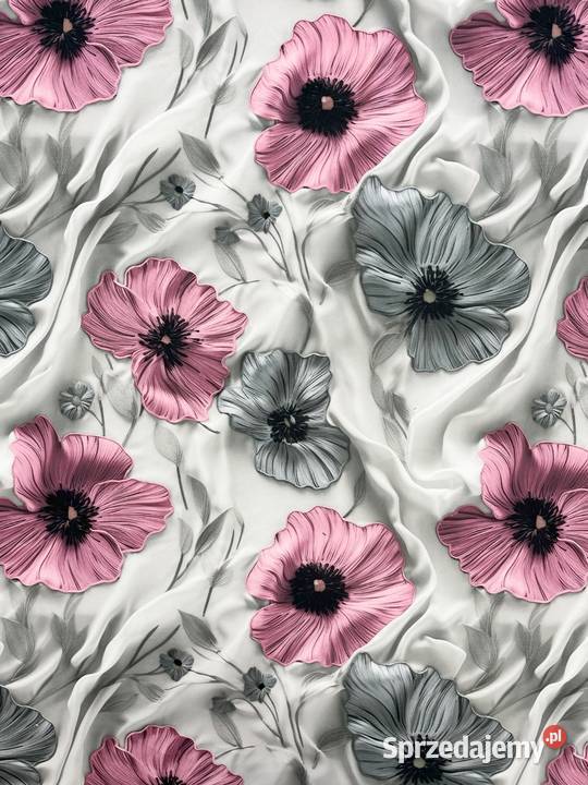 Tkanina tapicerska dekoracyjna Maki D175