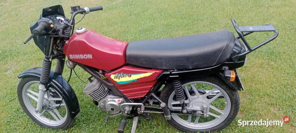 łoPiękny oryginalny Simson S 53 benzyna Simson Motoryzacja Lubartów