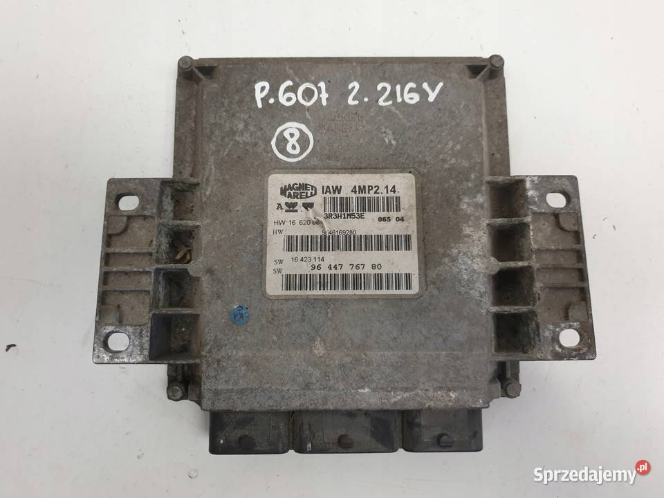 Peugeot 607 22 16V STEROWNIK SILNIKA 9644776780 Rudka
