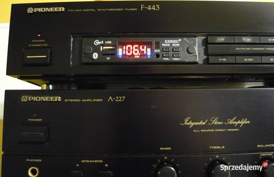 Tuner Pioneer PILOT radio MP3 WMA USB bluetooth