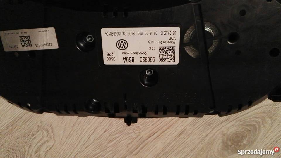 VW GOLF VII PASSAT 15 ZEGAR LICZNIK 5G0920860A Międzychód
