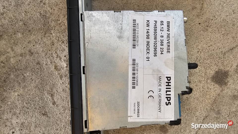 Oryginalne radio bmw e46 osobowe