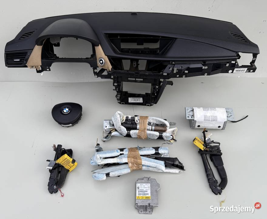 BMW X1 E84 AIRBAG DESKA PODUSZKI NAPINACZE AIR Kłodzko