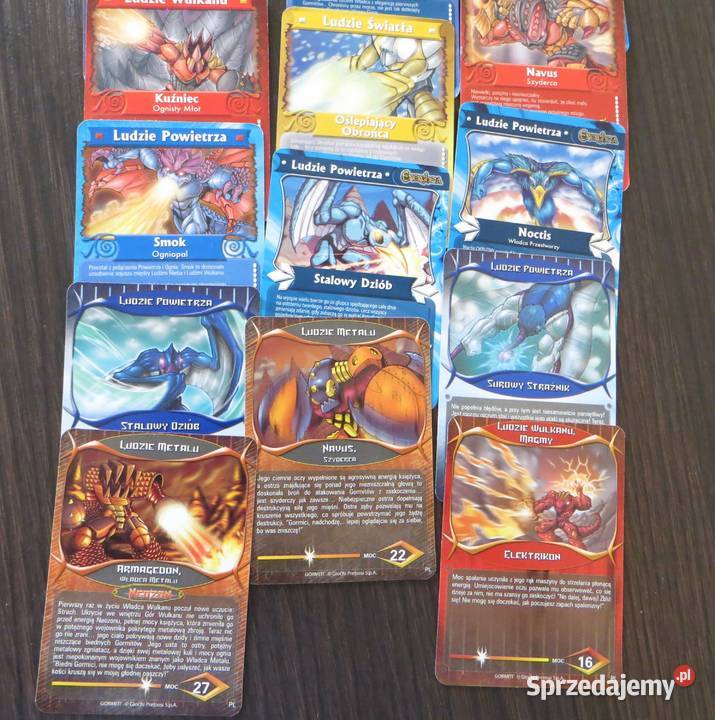 Karty Gormiti mapa Pozostałe Poznań