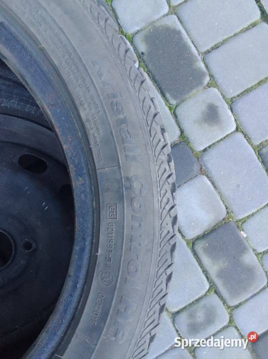 Opony zimowe sprzedam 195 Samochodowe Okalewko sprzedam