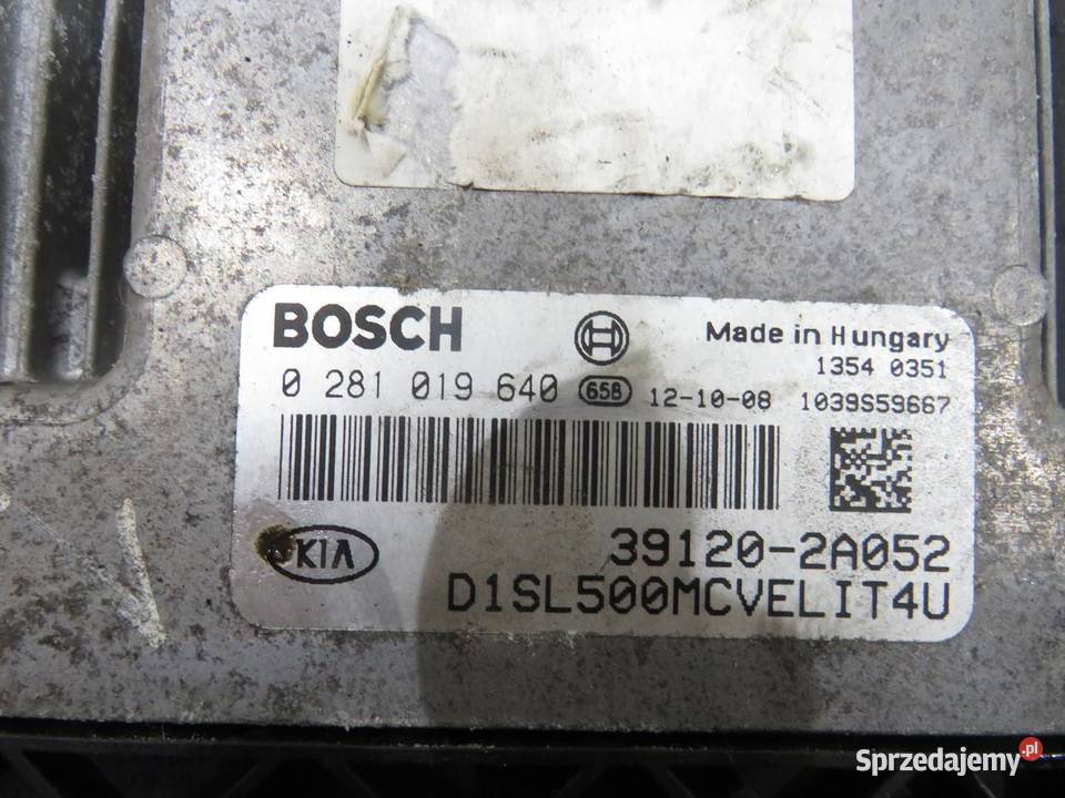 STEROWNIK SILNIKA SPORTAGE III 391202A052 osobowe sprzedam