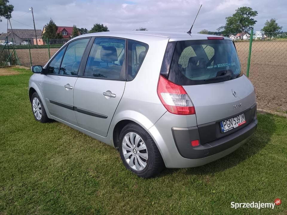 Renault Scenic II 2006r 16 GAZ Klimatronik OK wielkopolskie sprzedam
