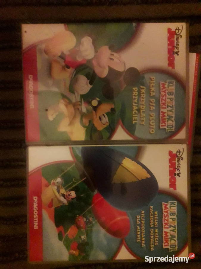Dwupak Klub Przyjacił Myszki Miki DVD mazowieckie Warszawa