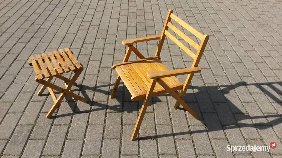 Stare krzesełko krzesło dziecięce PRL design lata 50 60 Vin