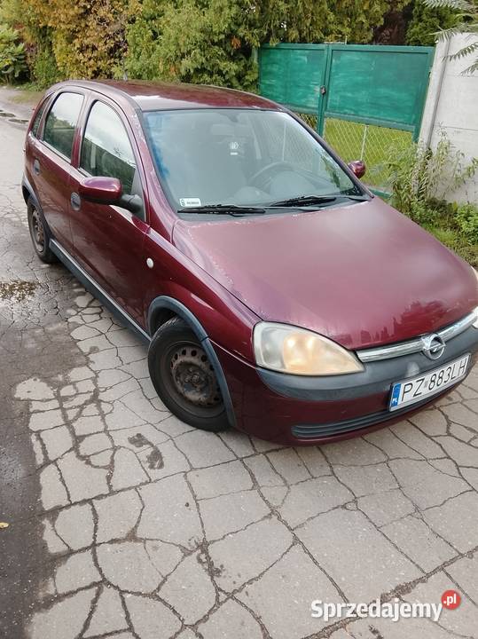 Opel Corsa 17 DTI diesel Wspomaganie klima itp Poznań sprzedam