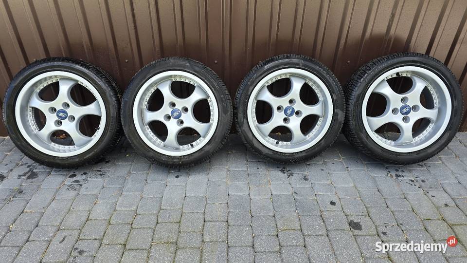 Koła aluminiowe Ford 4x108 z oponami letnimi sprzedam