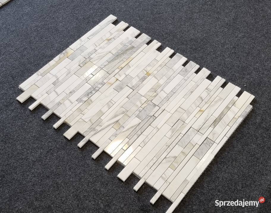 MOZAIKA MARMUR CALACATTA GOLD MULTIBRICKS Bielawa sprzedam