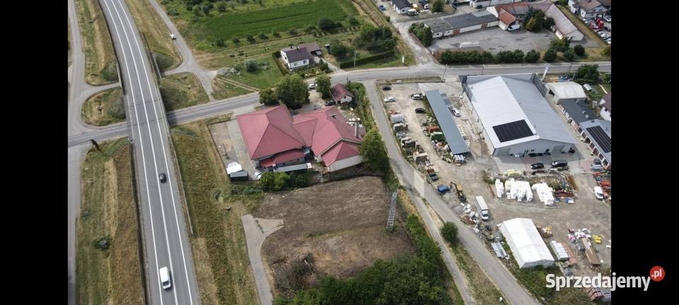 Działka budowlana usługowa inwestycyjna Wojnicz Sprzedaż