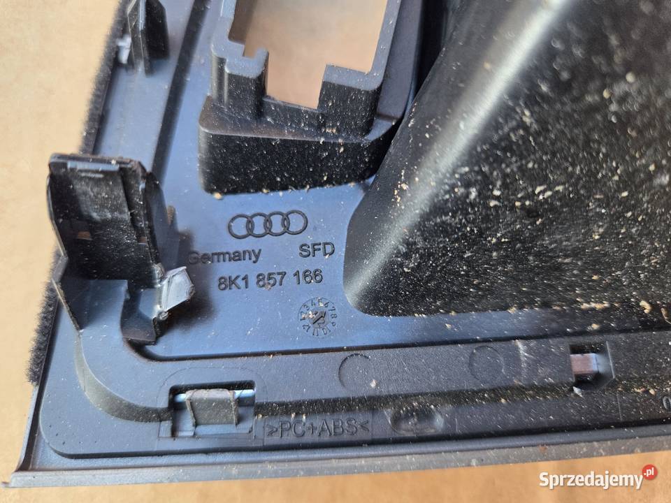 Osłona obudowa dekor licznika Audi A4 B8 lift osobowe