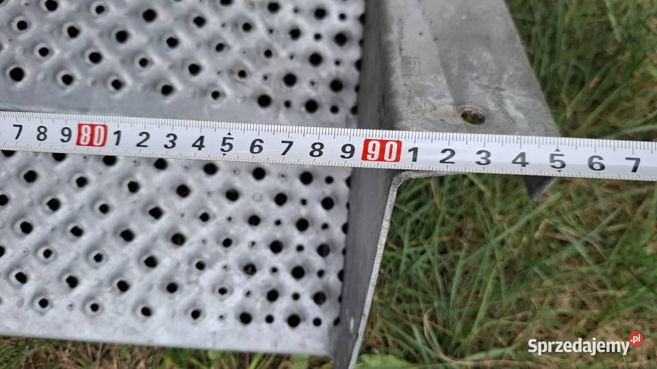 Schody metalowe zewnętrzne C SYSTEM trepy mazowieckie Milejowice