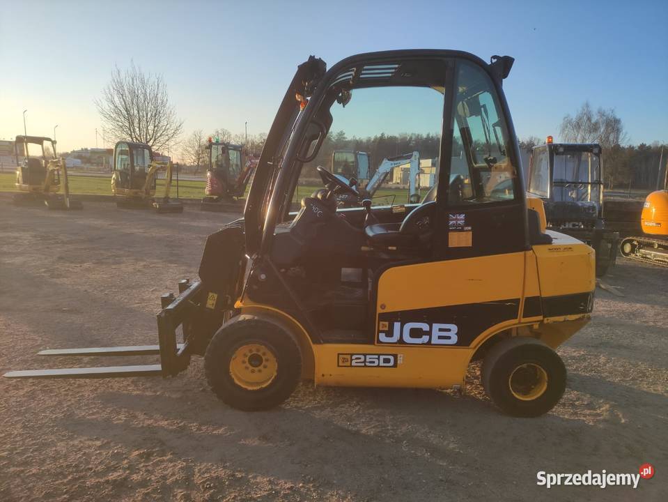 Wózek widłowy teleskopowy JCB TLT 25D 2017r Ryżki sprzedam