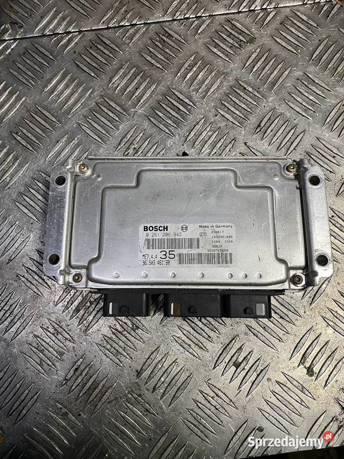 Sterownik Silnika Peugeot 307 16 0261206943 Części samochodowe Ostrów Wielkopolski