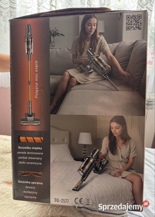 Nowy Odkurzacz pionowy DynamiQ V26 Turbo Power