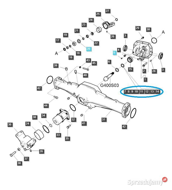 Podkładka dystansowa LS Tractor 40034852 Tajęcina