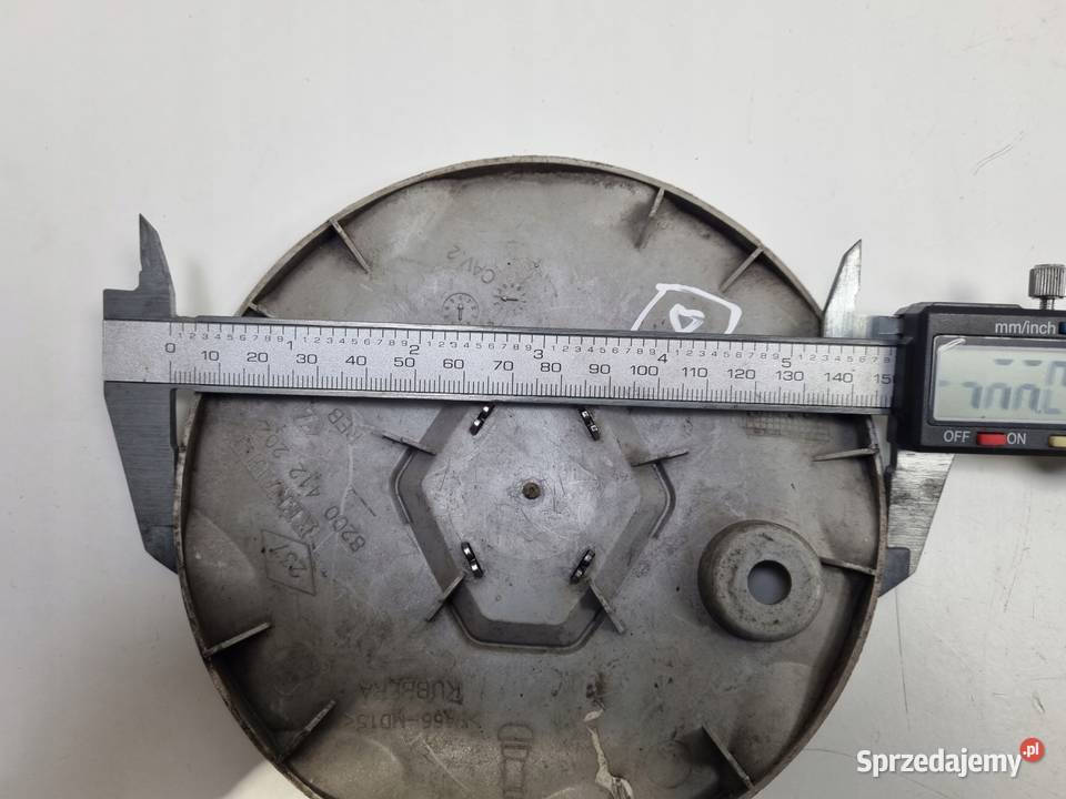 Renault DEKIELEK FELGI Kapsel kołpak 8200412202 Rudka